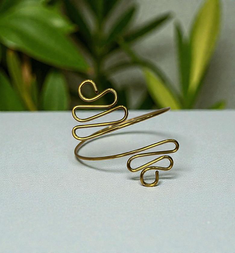 Upper Brass Armcuff image