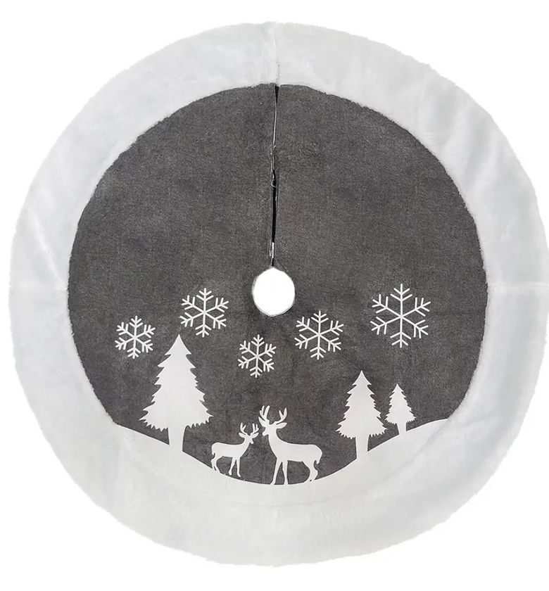 90cm High-Quality Christmas Tree Skirt image