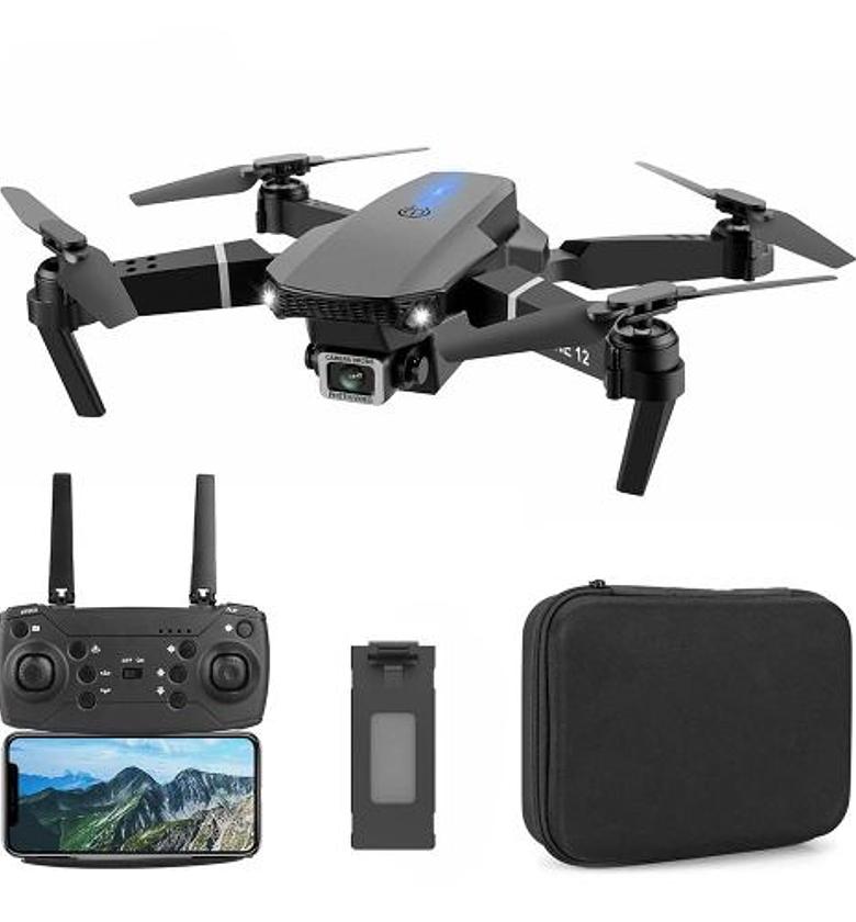DRONE. Foldable Drone RC Quadcopter E88 Pro Drone with 4K Camera image