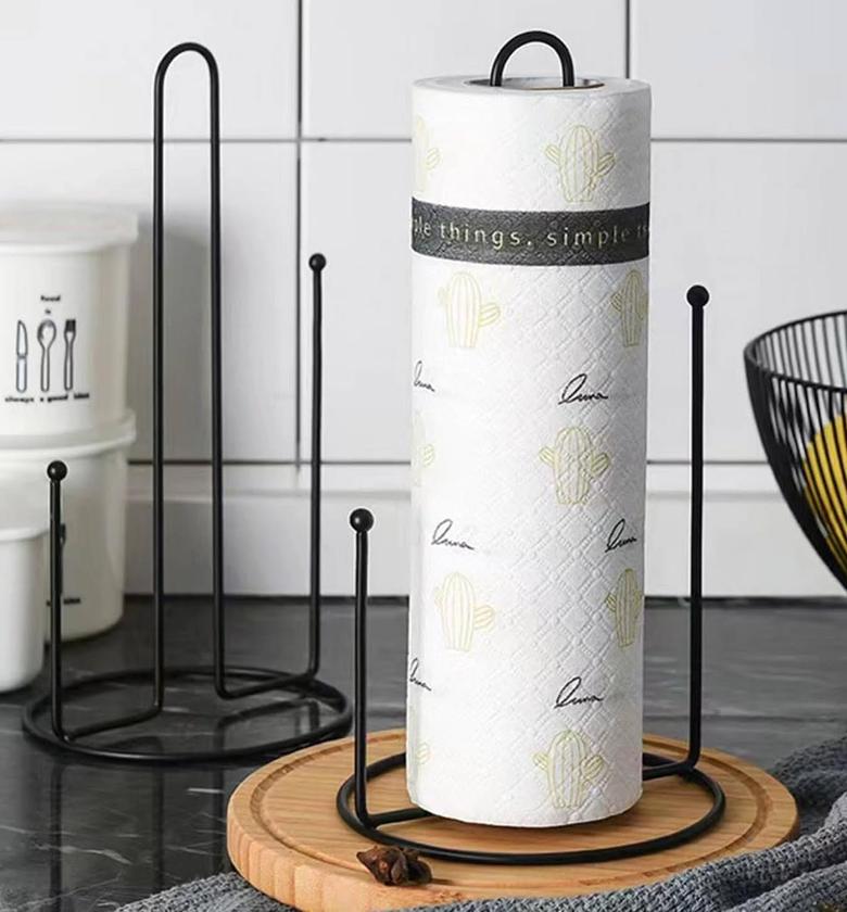 Light Luxury Metallic Paper Towel Holder image