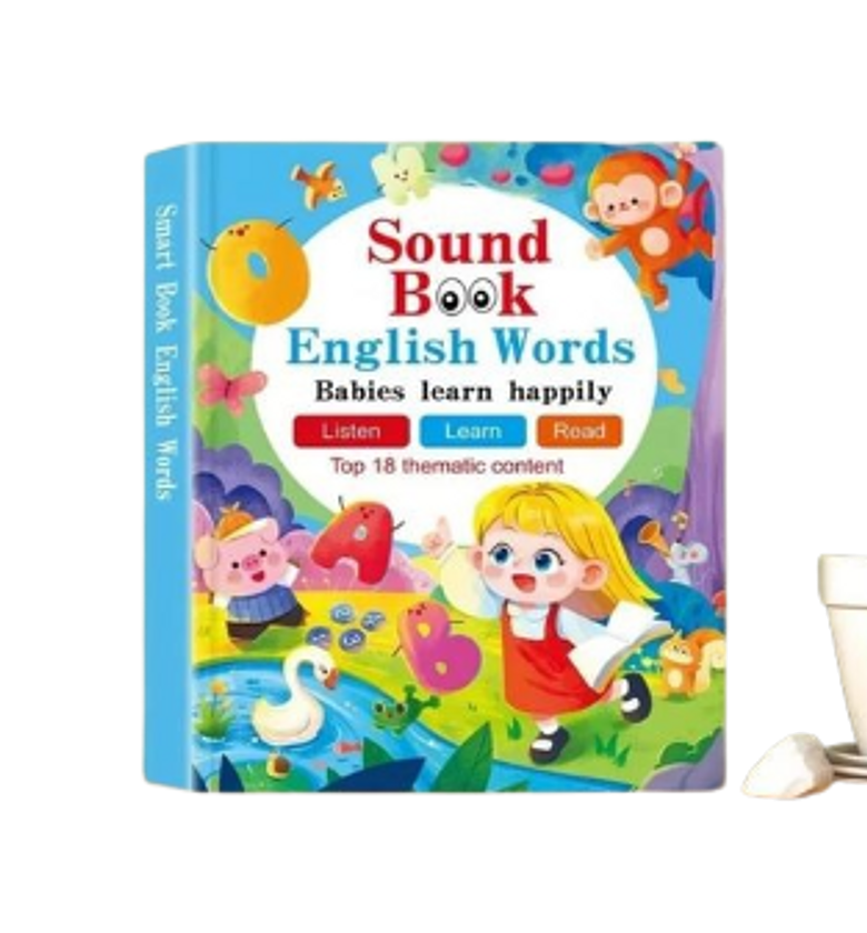 English learning sound book for babies and toddlers image