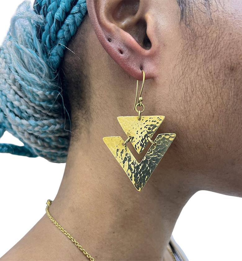 Eshe Brass Earrings  image