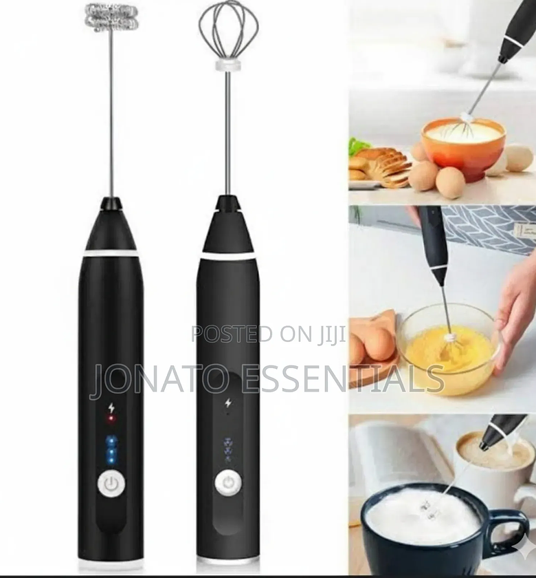 2 In 1 Egg Beater And Milk Frother image