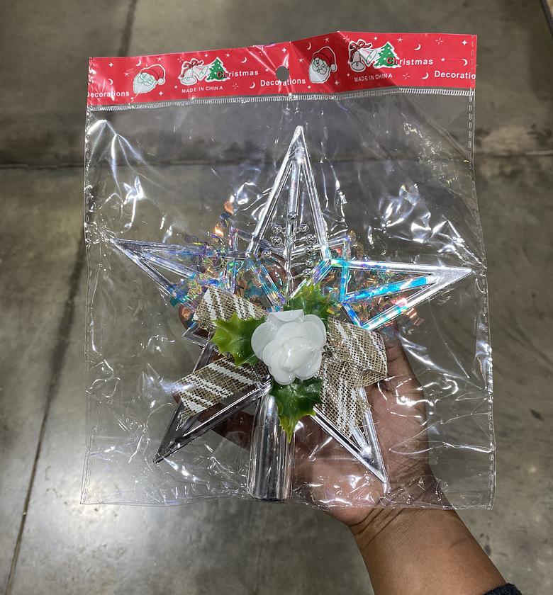 Christmas star pendant decor  image