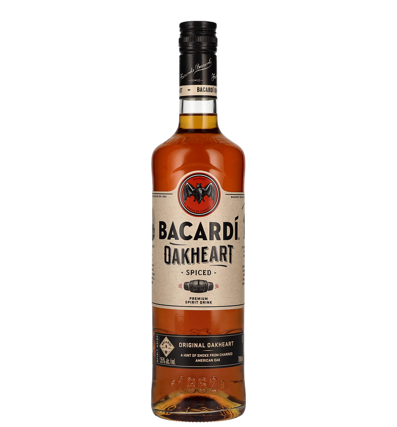 Bacardi Oakheart Spiced 700ml image