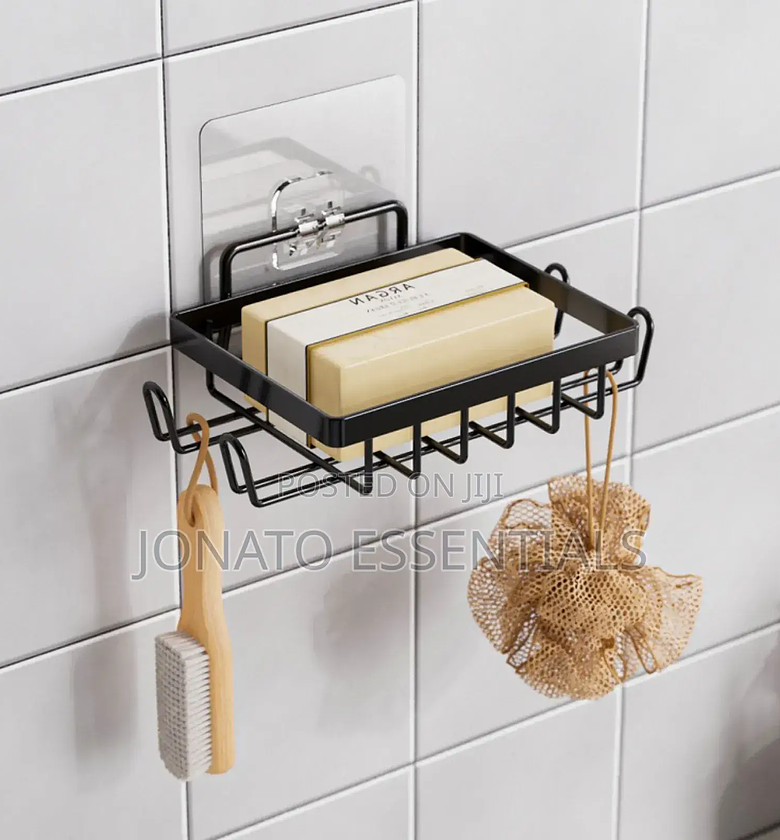 Wall Mounted Sponge Soap Dish Rack image