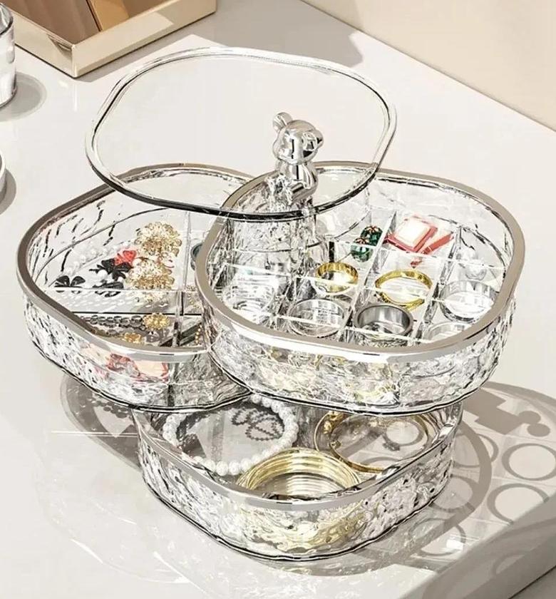 Rotating jewellery organizer image