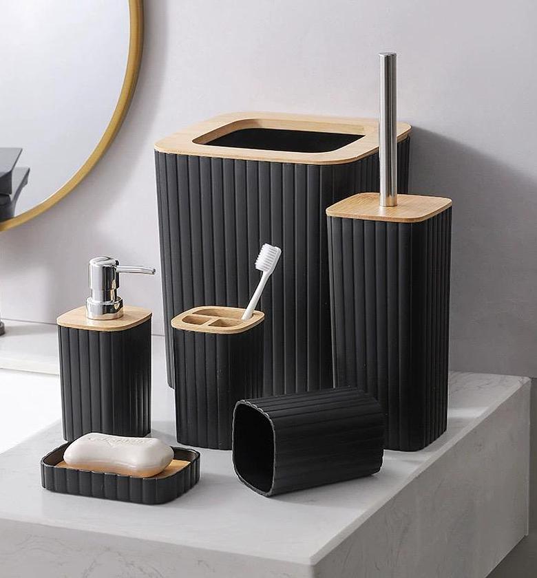 6-Piece Bathroom Accessories Set image