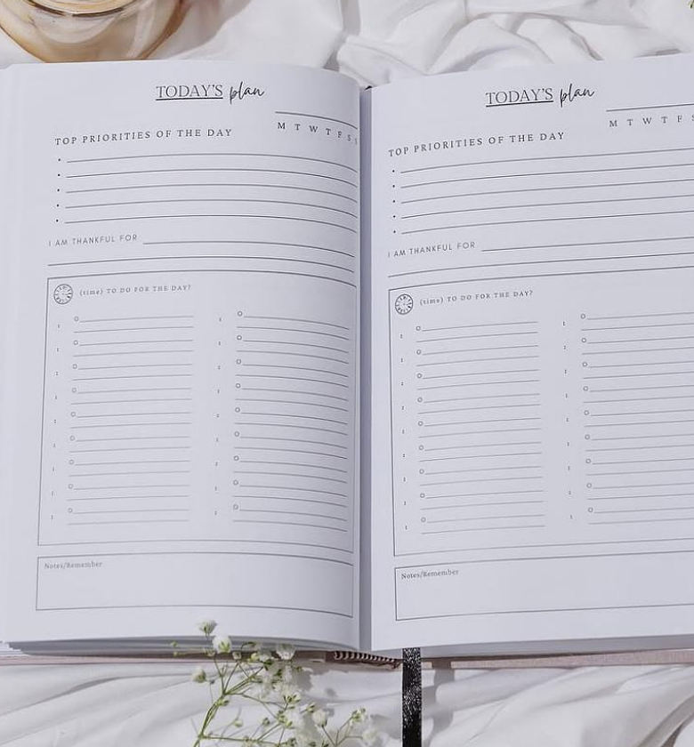 Daily Planner + Affirmation Cards Set image