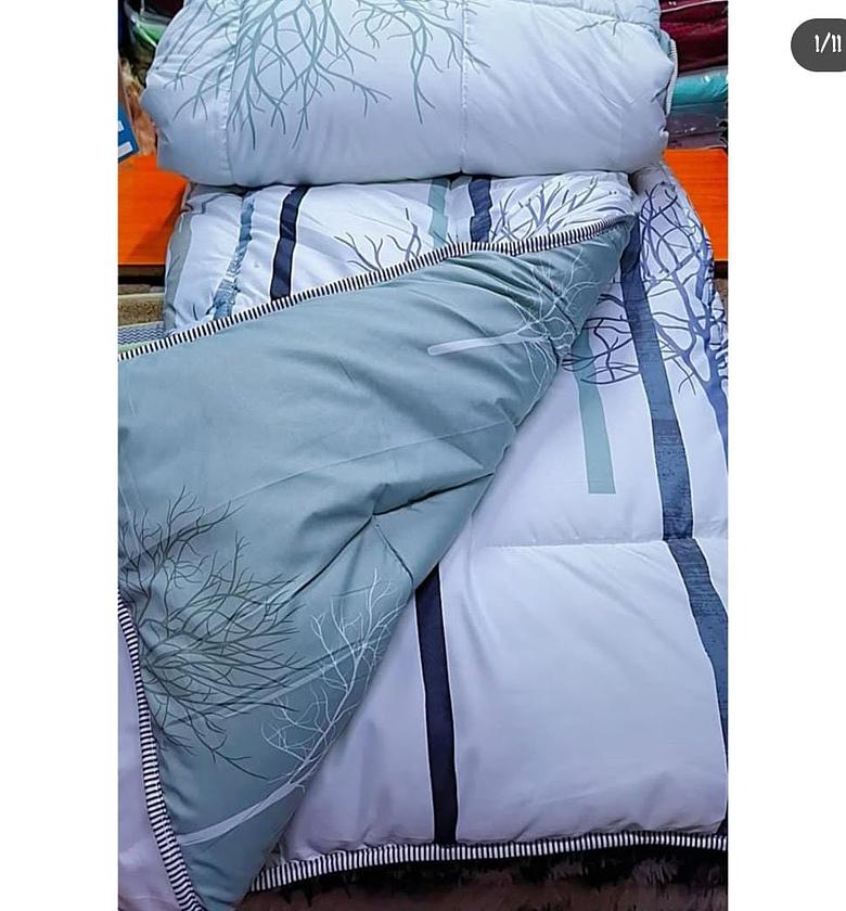 Quality double sided duvet sets. Size: 5 by 6 image