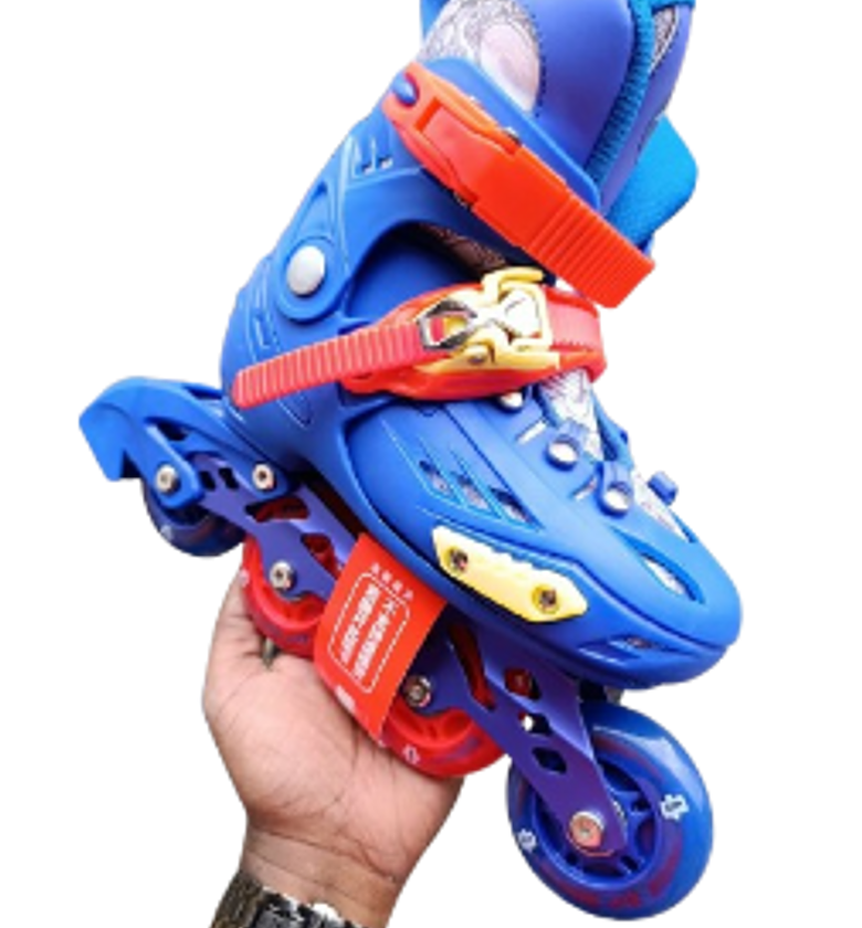 Adjustable Inline Roller Skate Size 28 to size 39 image