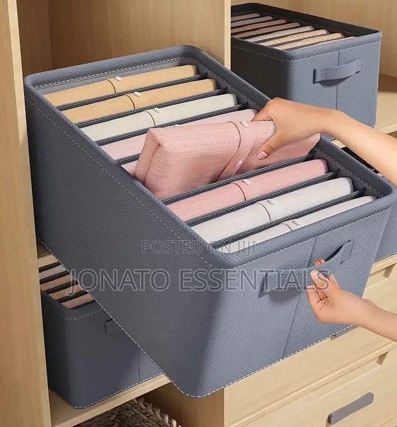 7 Grid Thickened Clothes or Jeans Organizer image