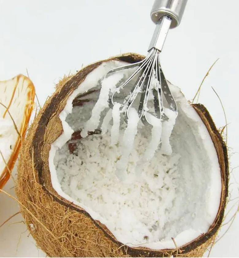 Stainless Steel Coconut Scraper and Grater image