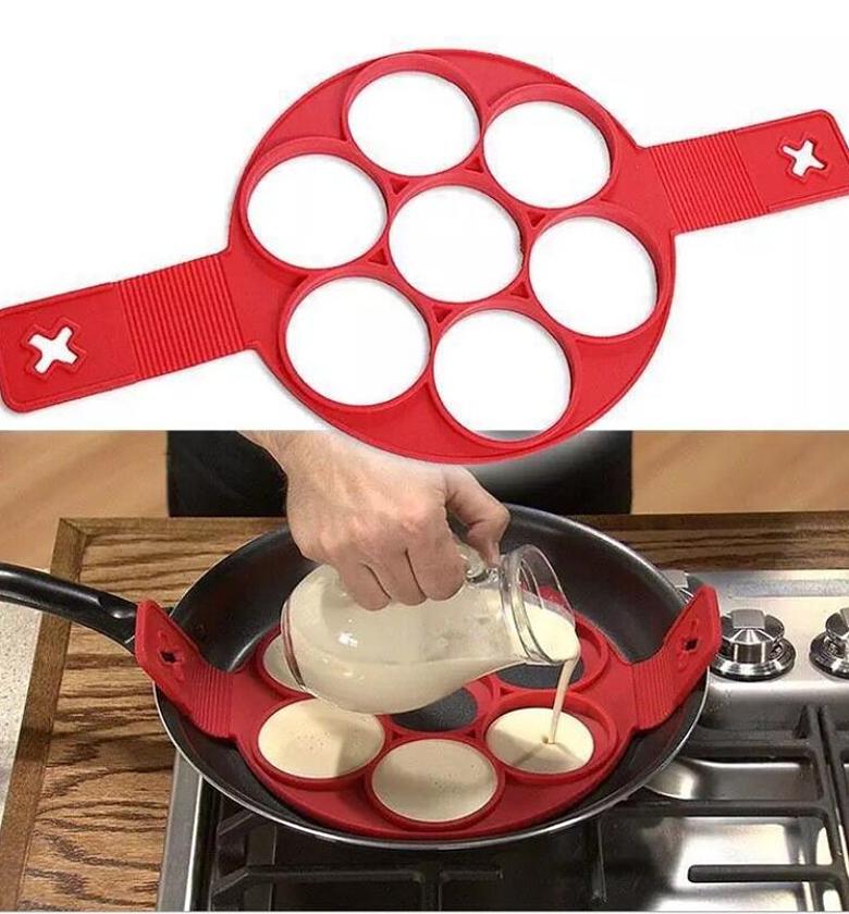 Silicone Pancake Mold, Fried Egg Mold image