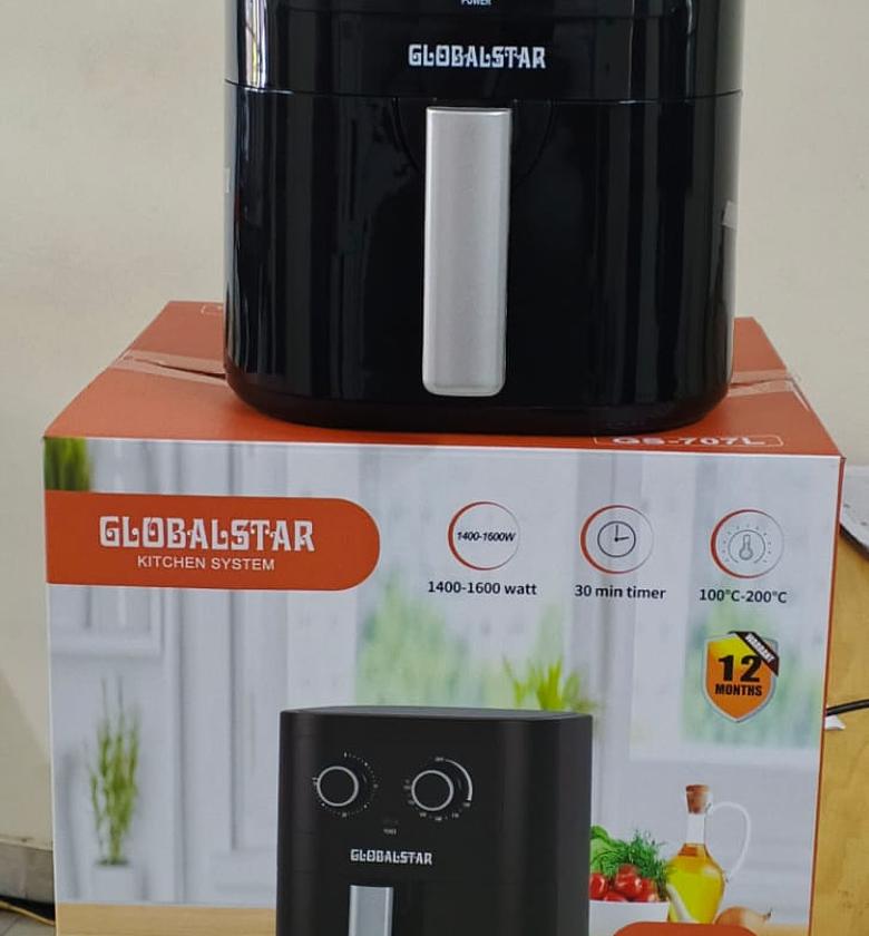 7 litres manual globalstar airfryer  1600 watts image