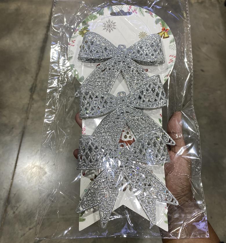 Christmas bow decorations  image