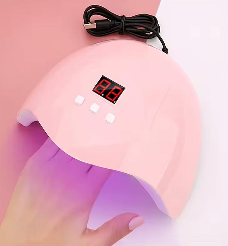 36W UV LED Nail Lamp Professional Gel Polish Dryer with Smart Sensor & 3 Timers for All Gels – Portable Nail Dryer image