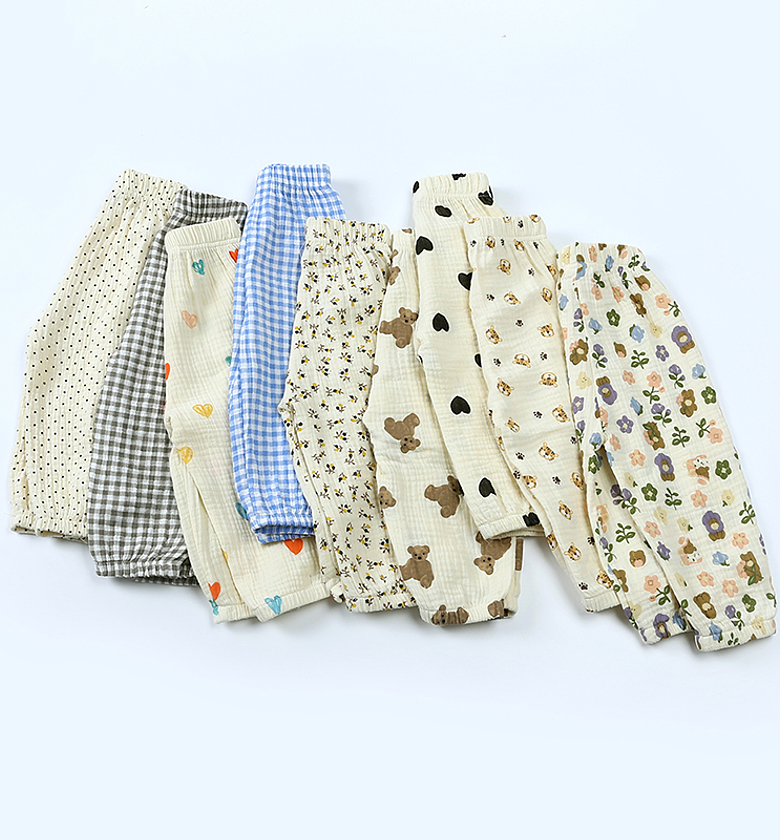 Playful Prints Muslin Pants image