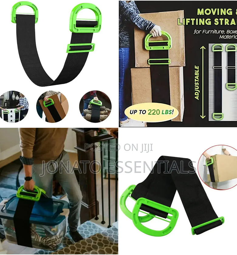 Heavy Objects Moving And Lifting Strap image
