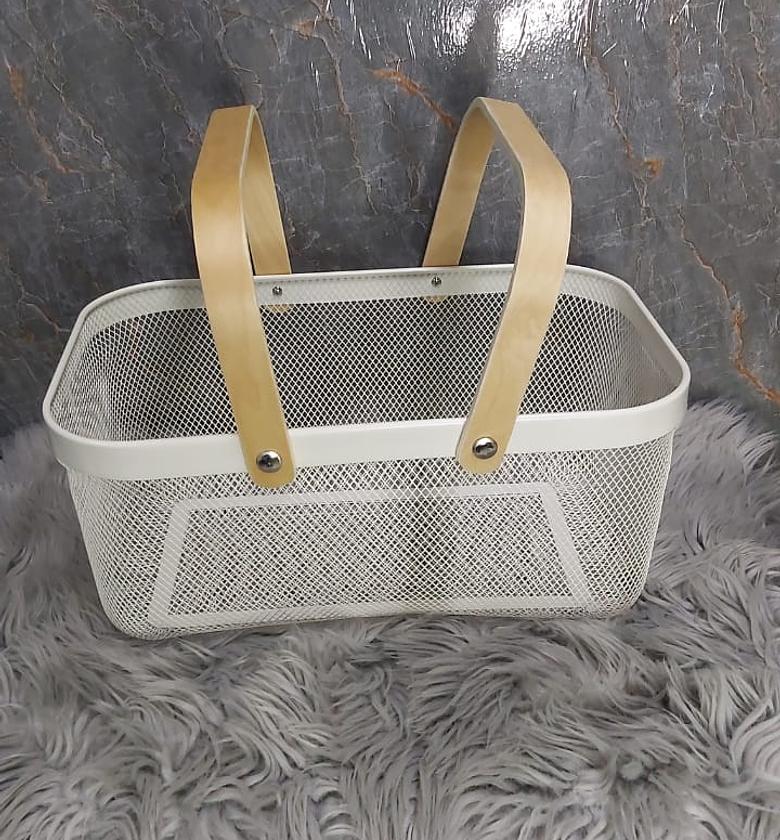 Big Storage/Fruit Basket With Handles image