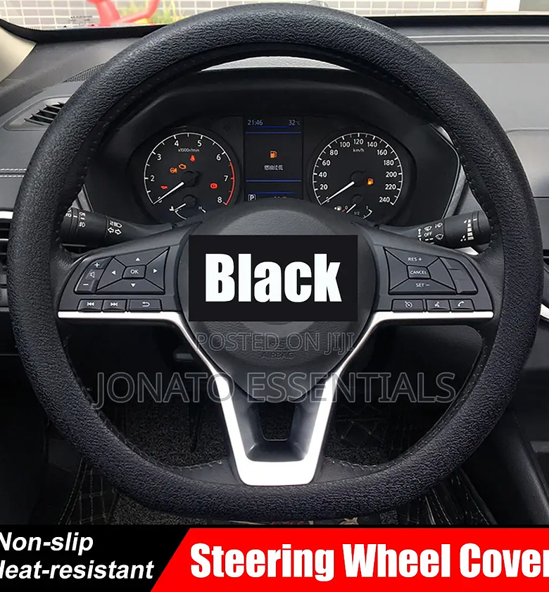 Universal Silicone Steering Wheel Cover image