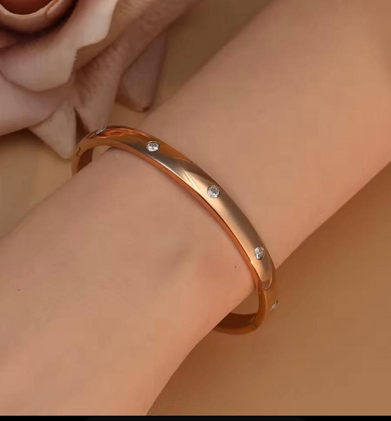 Constellation Rose Gold Bangle image