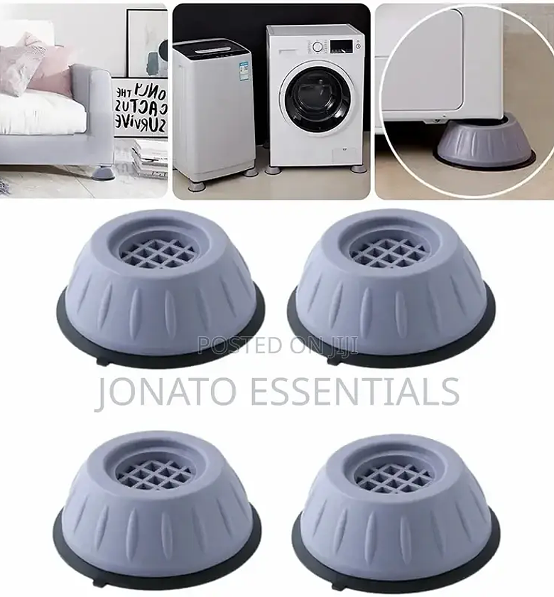 4pc Washing Machine Antivibration Pads, Sound Dampers image