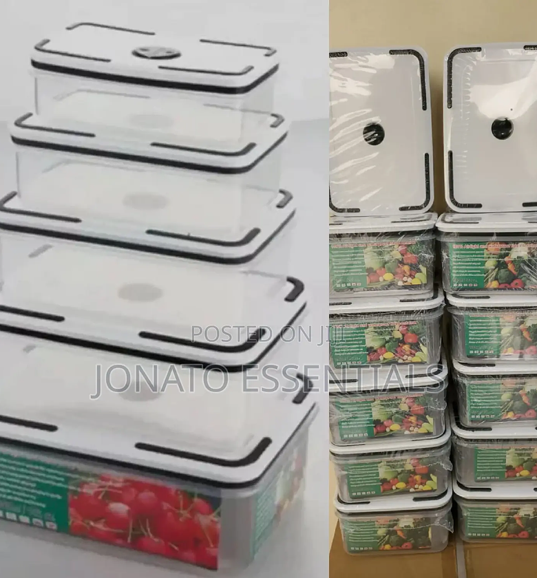 5 in 1 Fridge Containers Set image