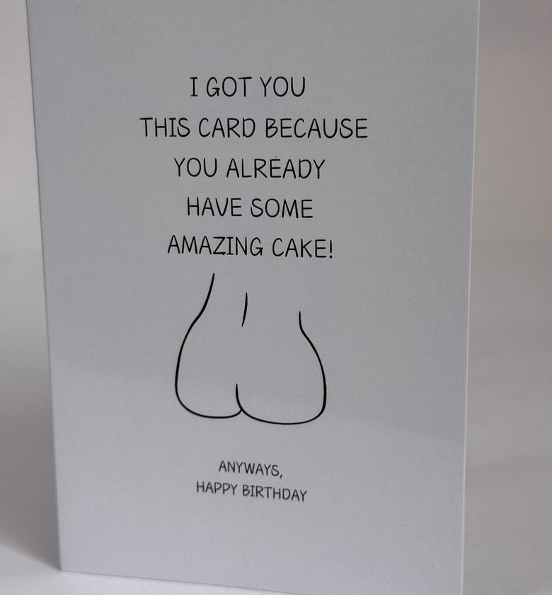 Funny Birthday Card image
