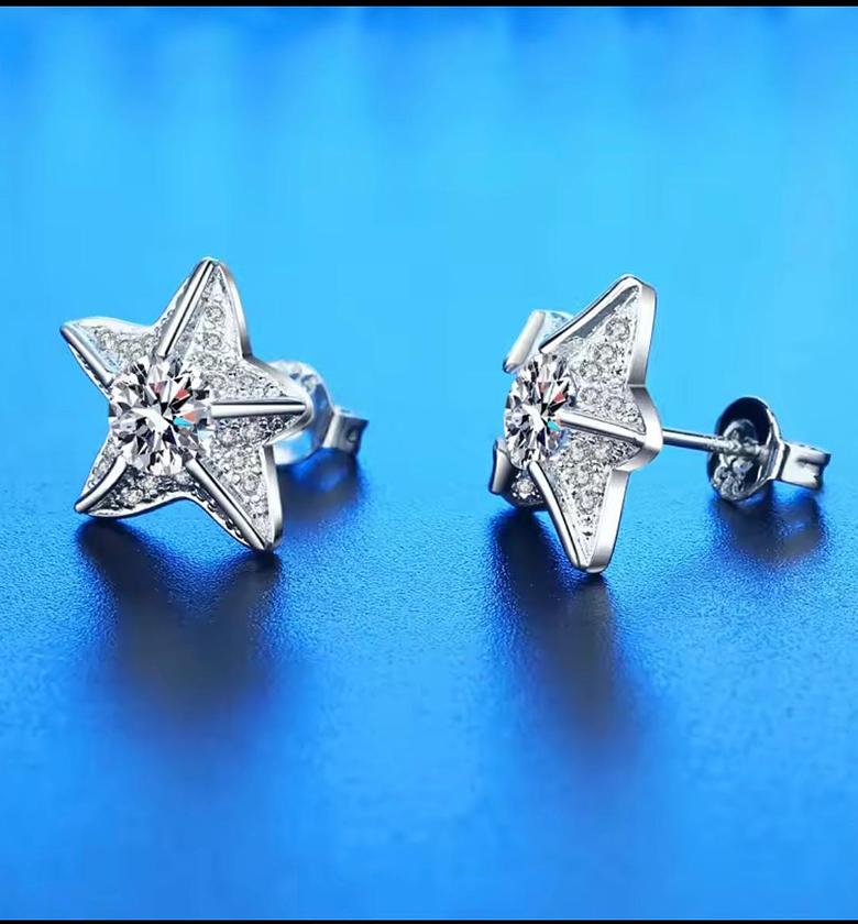 Nova Starburst Sterling Studs image