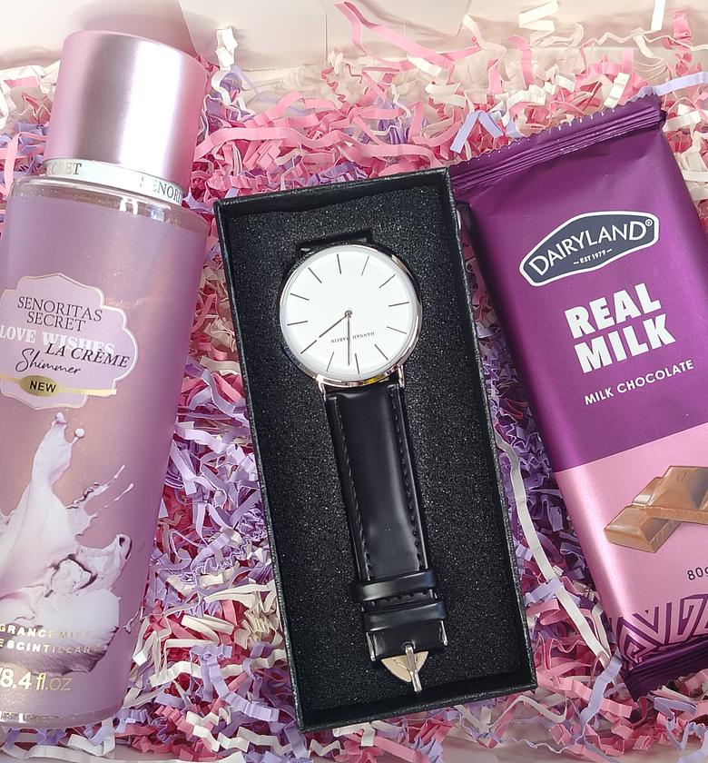 Hannah Martin Watch, body mist & chocolate 80g image