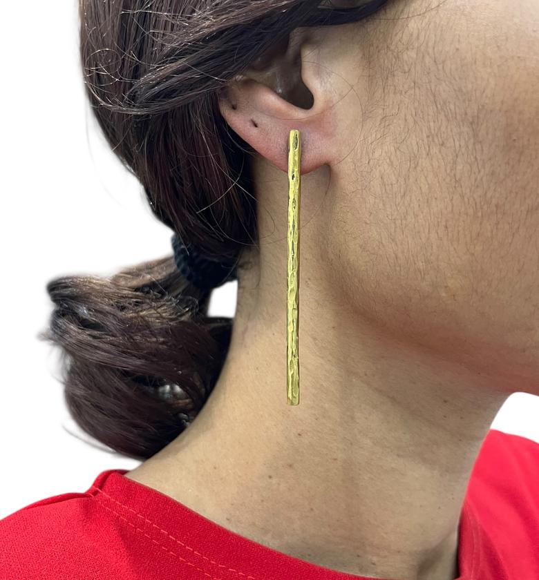 Chuma Brass  Earrings image