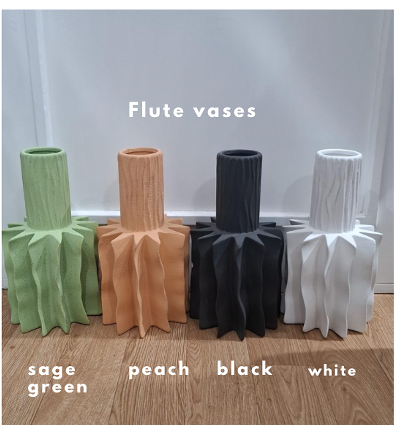 Textured vases (b) image