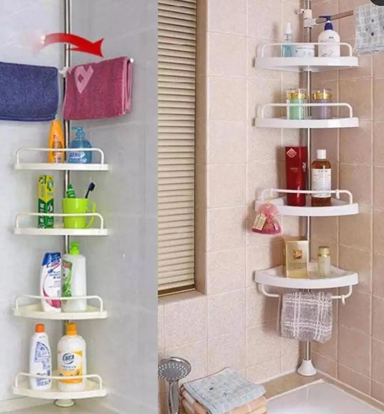 Multi Corner shelf tension pole image