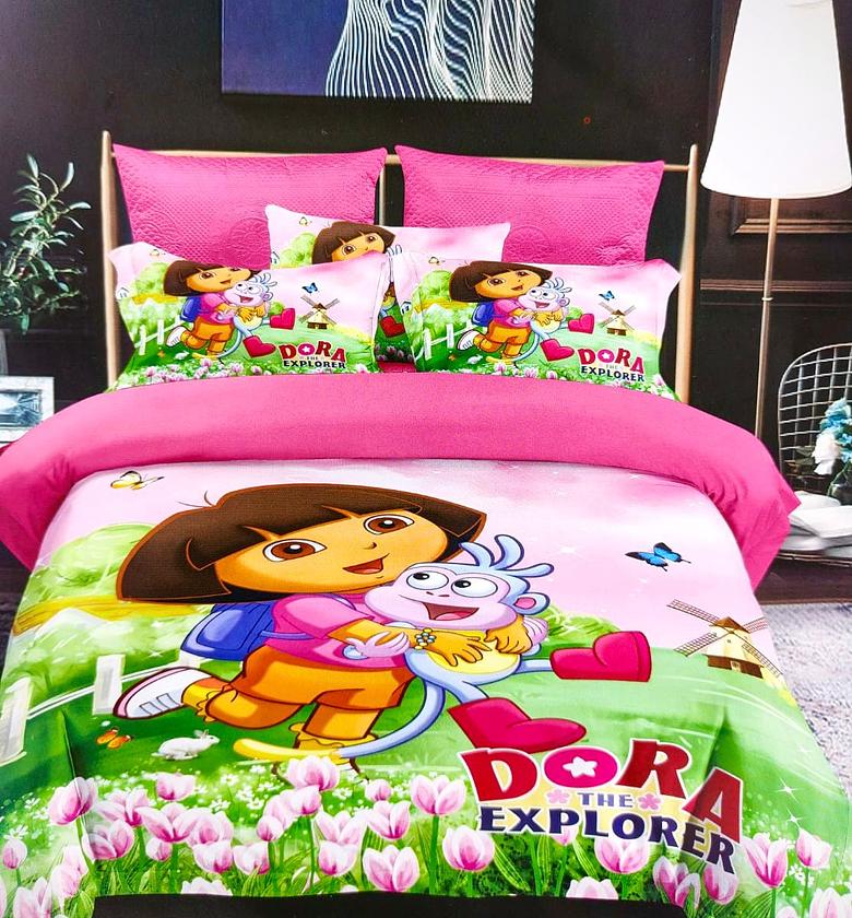 Binded Cartoon bed set image