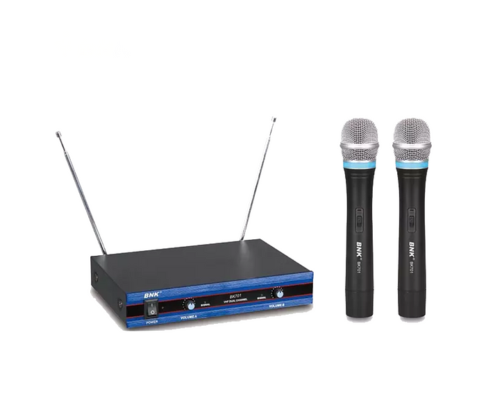 Bnk Wireless Microphone-2 Microphones BK-701 image