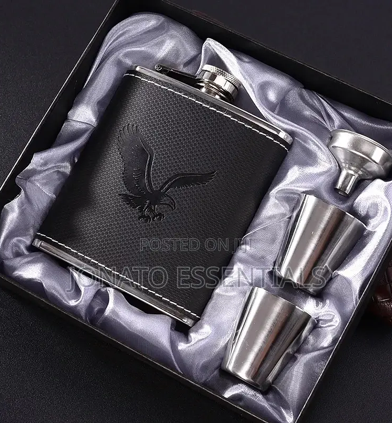 Hip Whisky Flask, Liquor Bottle image