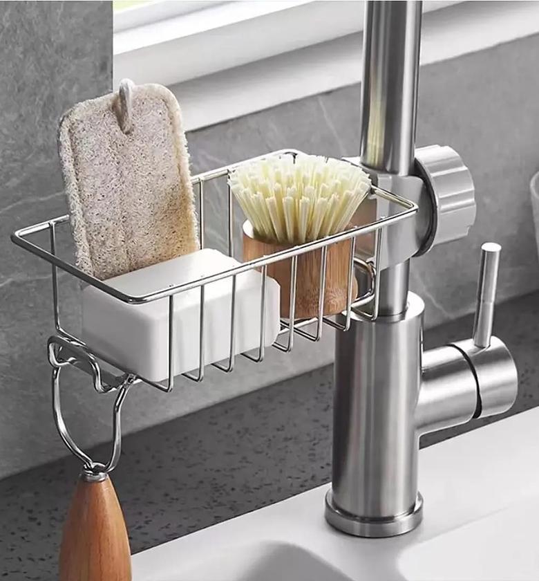 Kitchen Stainless Steel Sink Drain Rack image