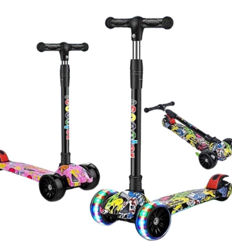 Children's 3-Wheel Kick Scooter image