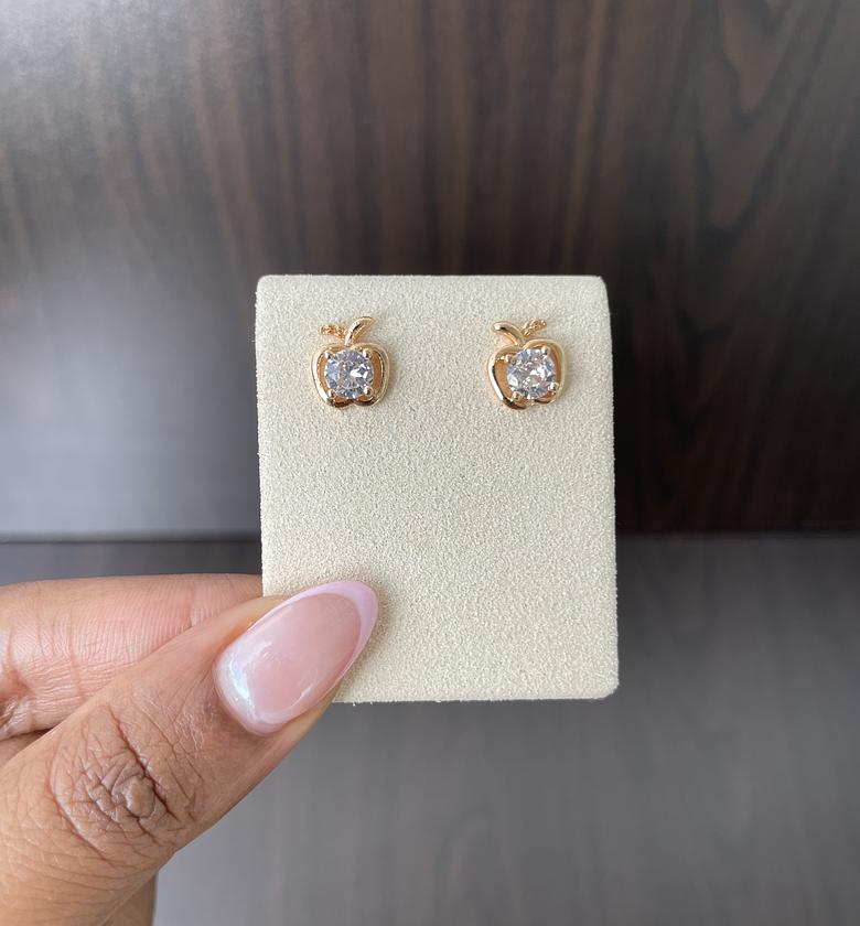 iApple Stud Earrings  image