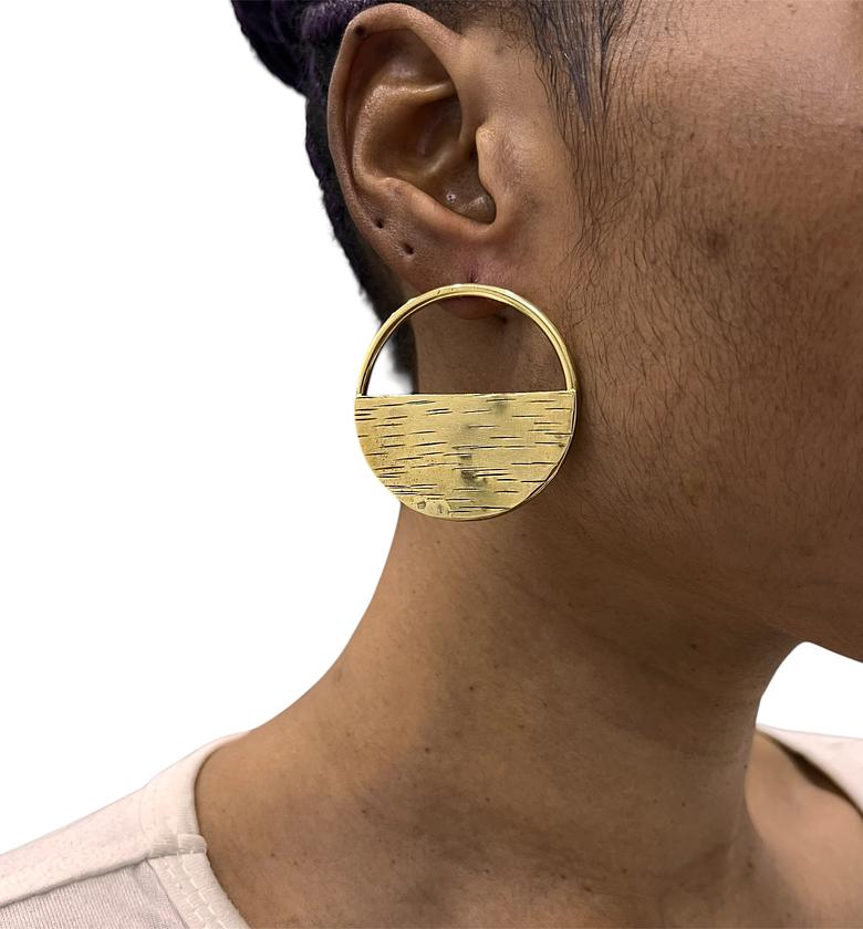 Amana Brass Earrings  image