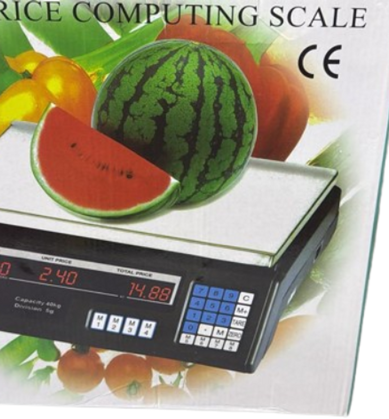 ACS-30 40kg/5g Digital Price Computing Scale for Vegetable.  image