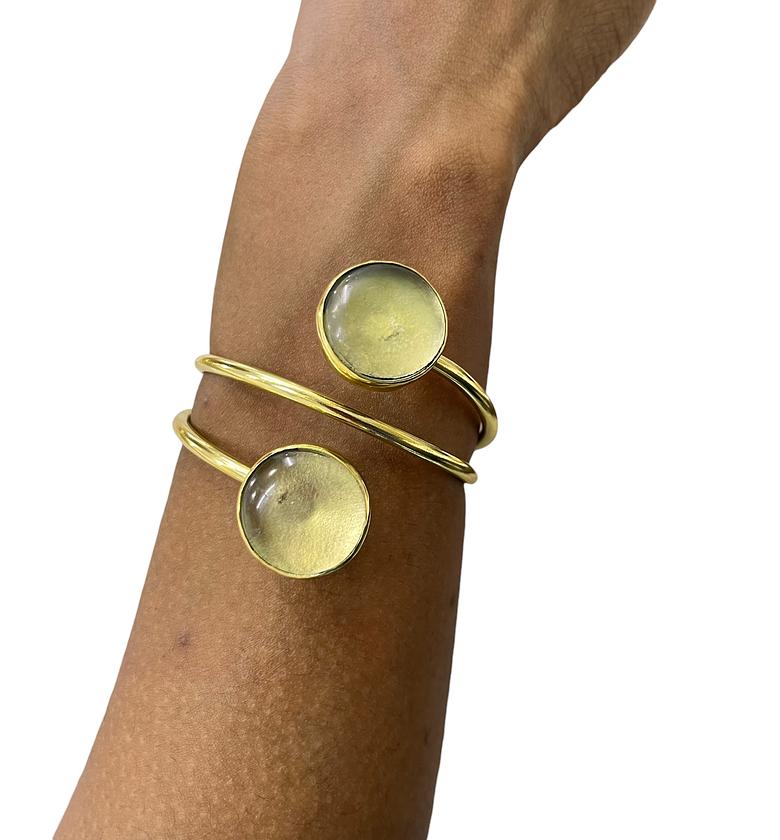 Bypass Brass Bracelets image
