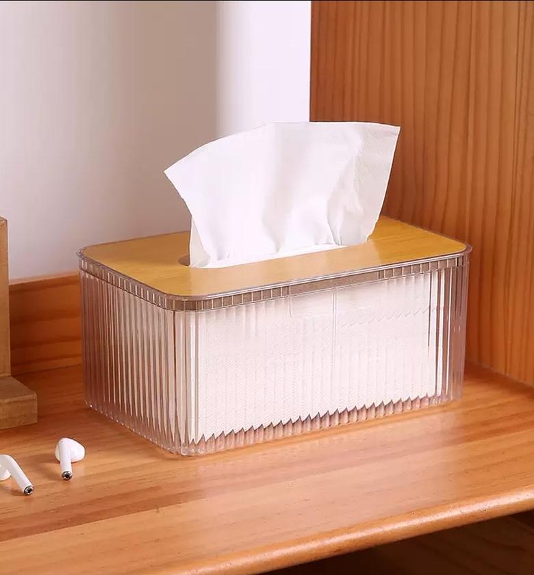 Transparent Serviette holder  image