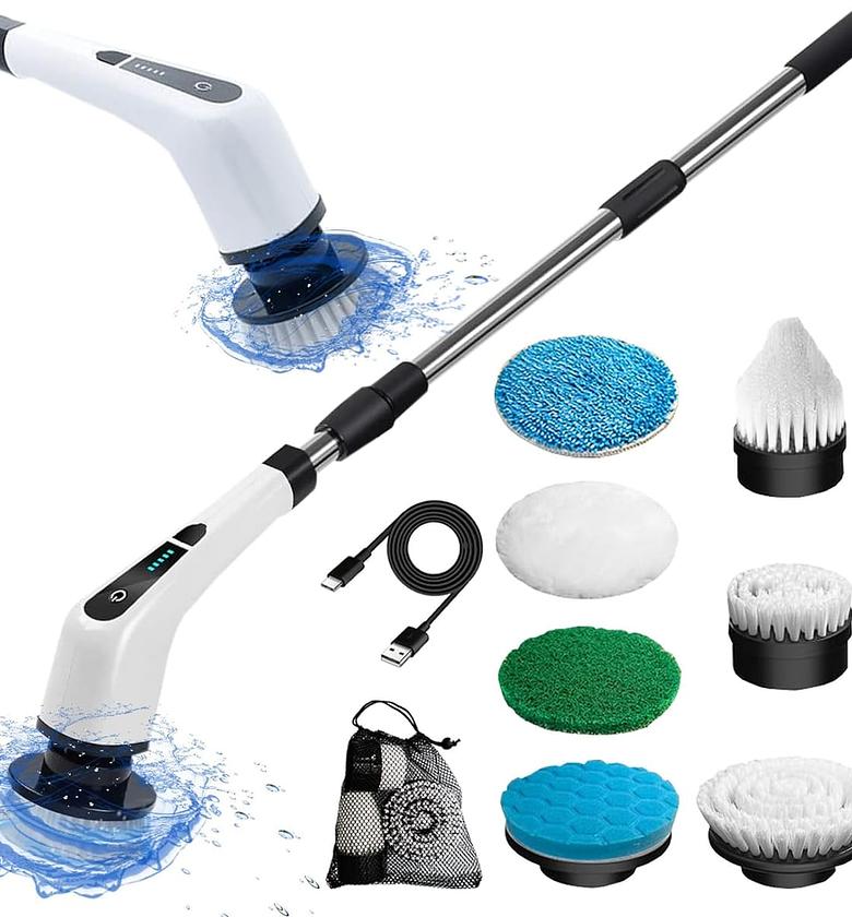 Rechargable 9in1 cleaning brush image