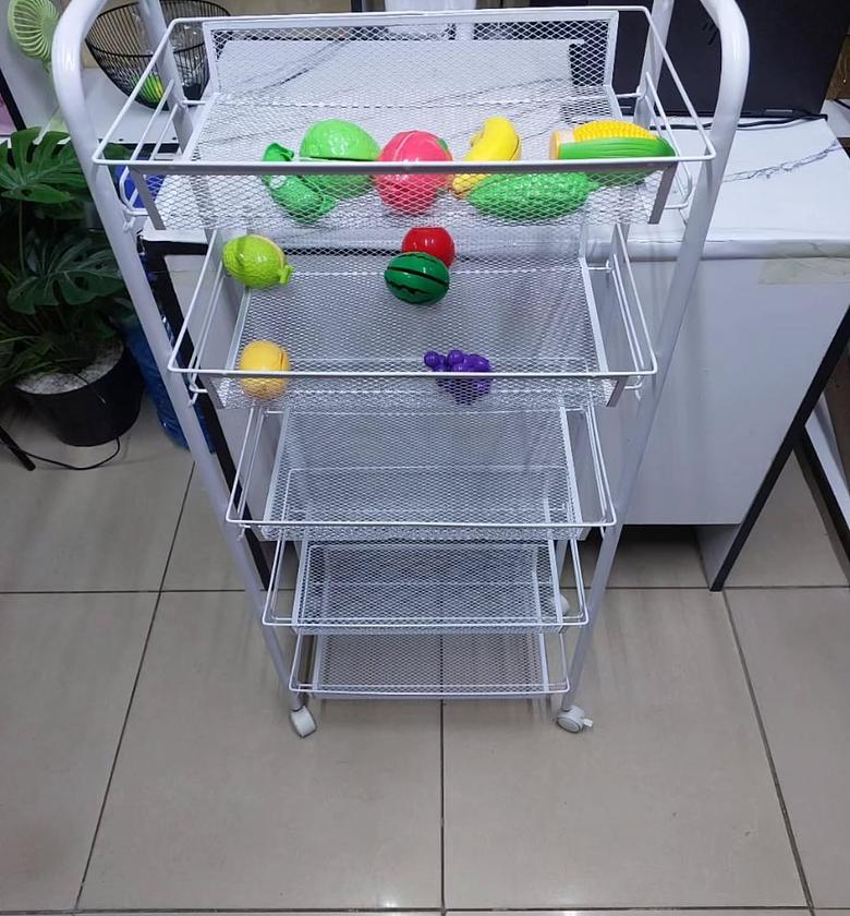 Multifunctional Rolling Utility Storage Cart  image