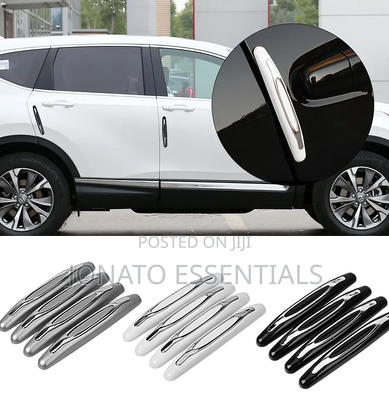 4pcs Car Door Protector Guard Strip Scratch Protector image