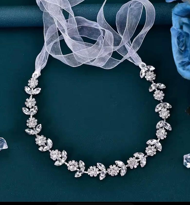 Whispering Vine Bridal Tiara Headband image