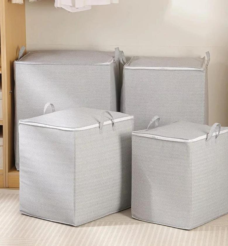 4in1 Large Capacity Non-woven Storage Bags. image