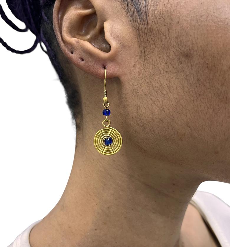 Ona Brass Earrings  image